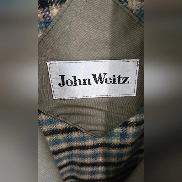 Vintage John Weitz mens trench coat - Picture 6 of 8